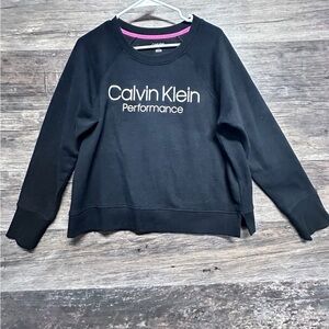 Calvin Klein Performance Black Crewneck Sweatshirt